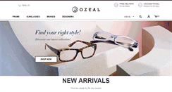 Desktop Screenshot of ozealglasses.com